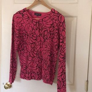 Black & pink sweater
